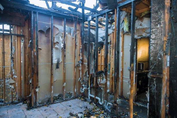 Professional Fire Damage Removal technician working in North Augusta, SC